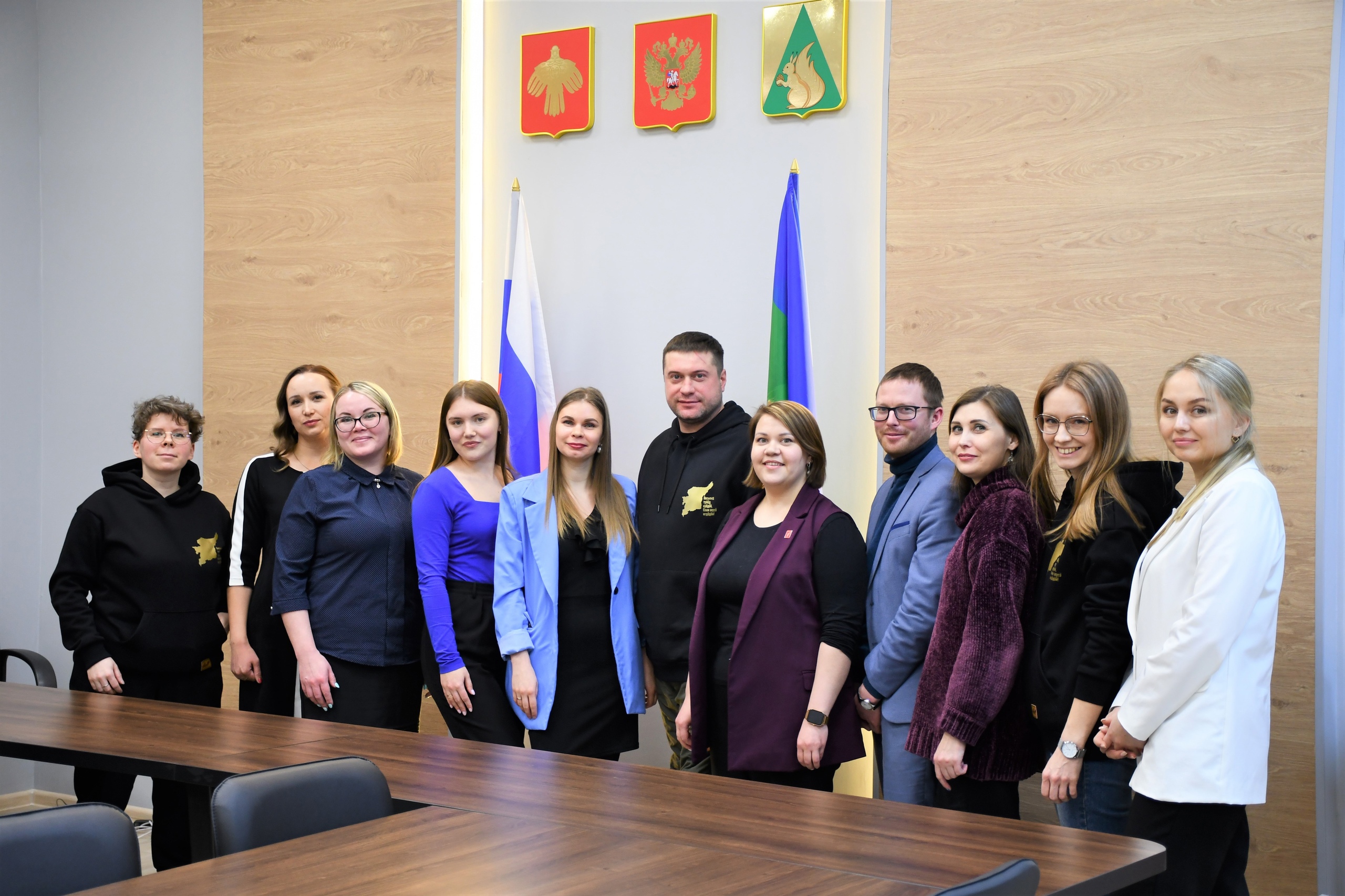 Активная молодежь встретилась с председателем Комитета по молодежной политике Республики Коми Марковченковым Никитой Андреевичем.