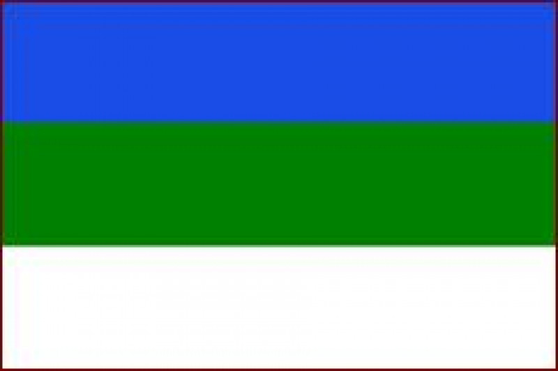 Флаг Республики Коми.